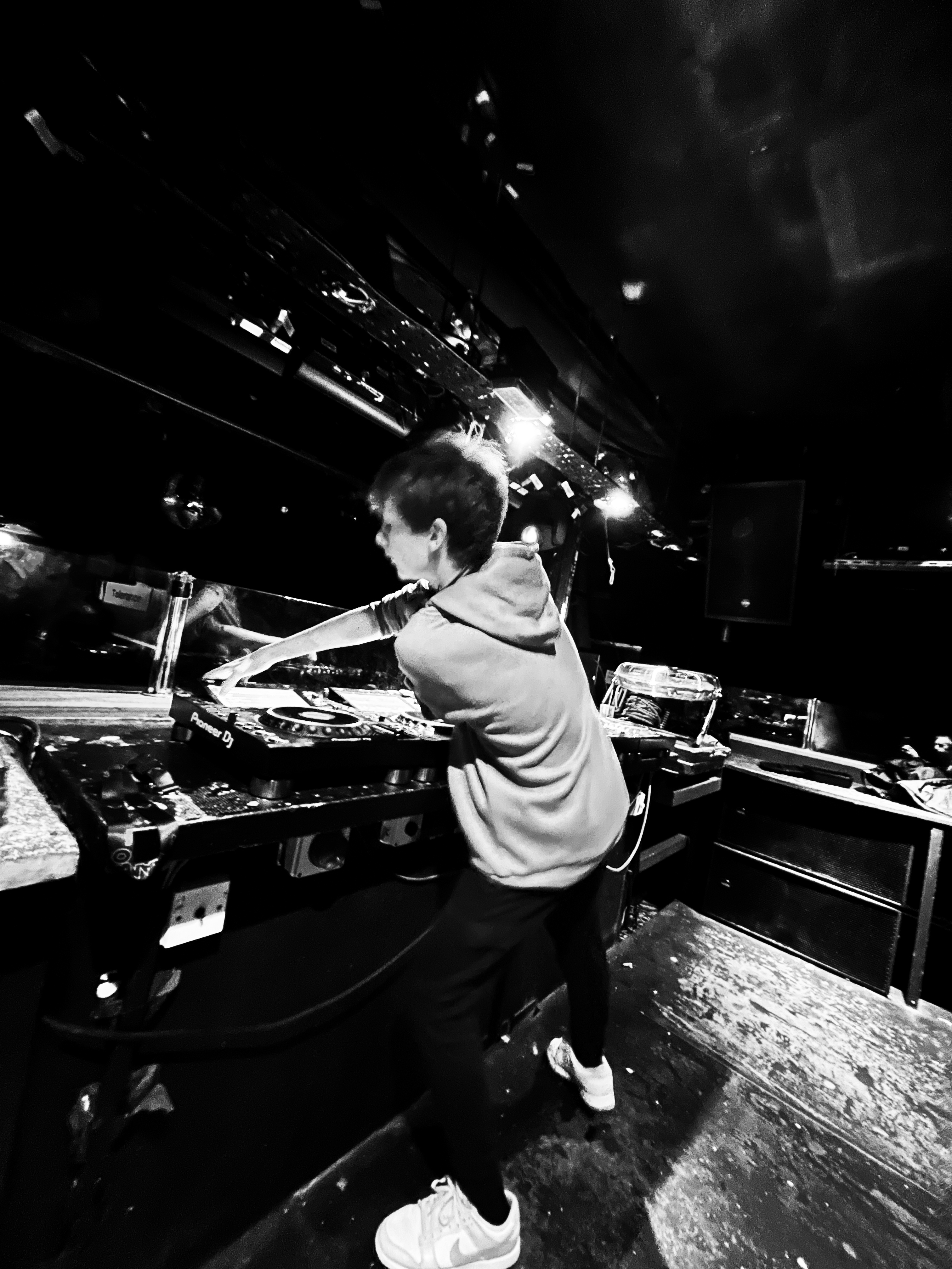 Zac Harris at World HQ club, Newcastle