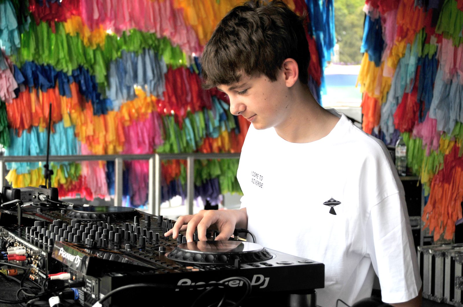 Zac Harris live at Big Love Festival — Newcastle tech house DJ